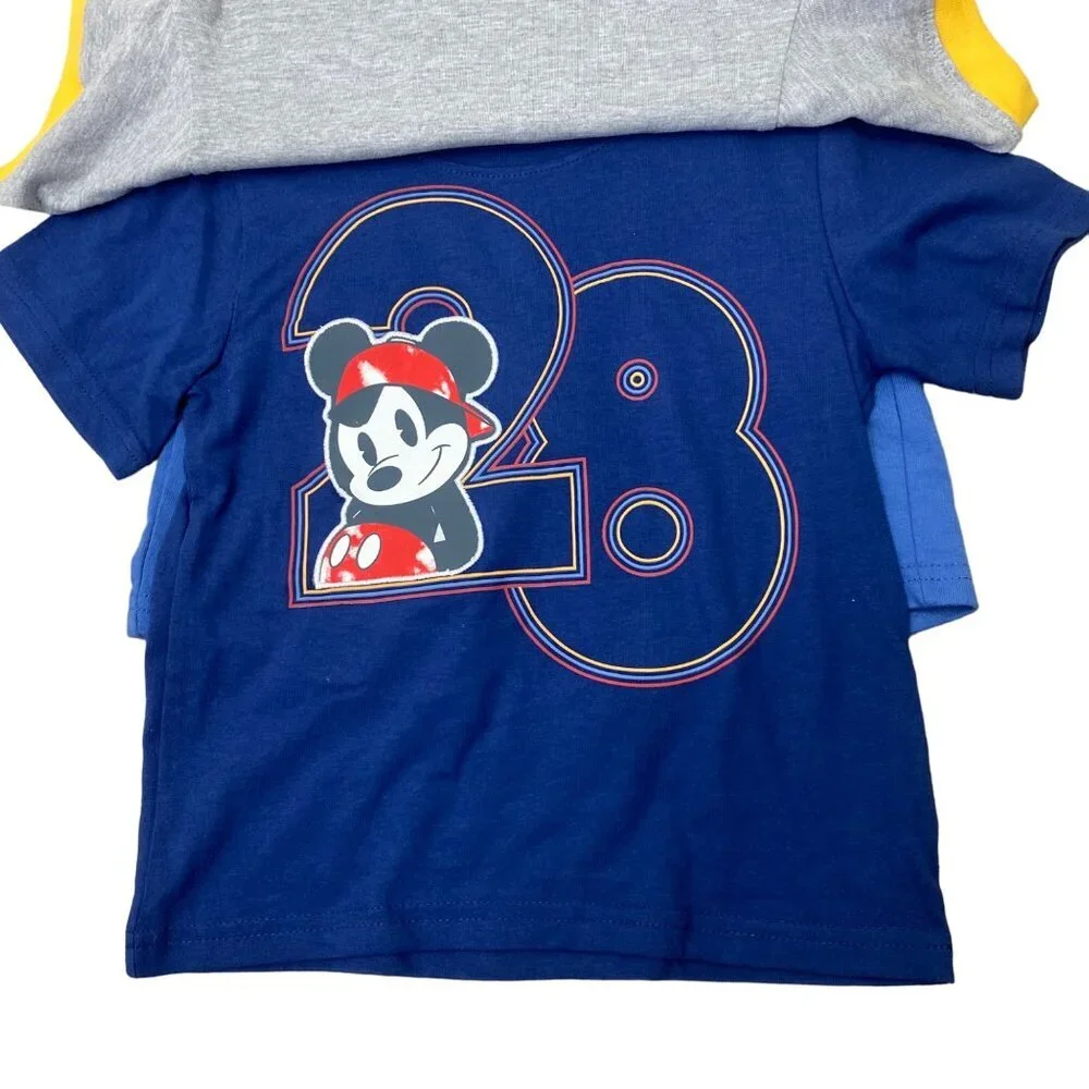 DISNEY MICKEY MOUSE BOYS 3 PIECES SET OUTFIT SZ‎ 5 NWT